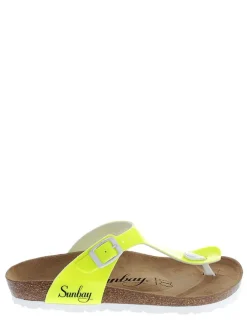 Teenslippers neongeel