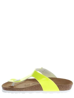 Teenslippers neongeel