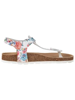 Teenslippers wit/meerkleurig
