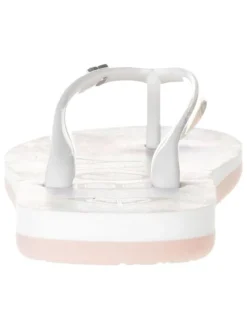 Teenslippers wit/meerkleurig