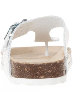Teenslippers wit/meerkleurig
