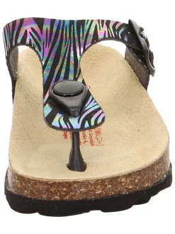 Teenslippers zwart