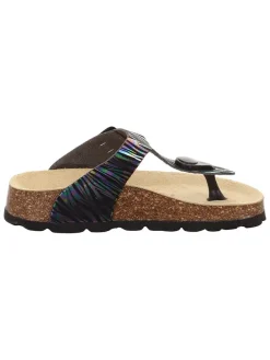 Teenslippers zwart