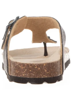 Teenslippers zwart