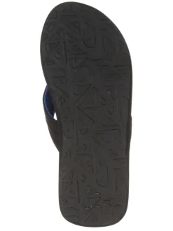 Teenslippers zwart/blauw