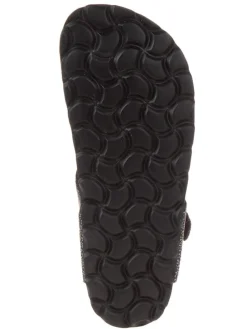 Teenslippers zwart/meerkleurig