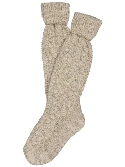 Traditionele kousen beige
