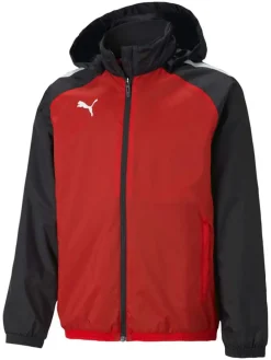 Trainingsjas rood/zwart