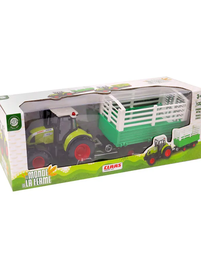 Traktor "Claas 540" met aanhanger - vanaf 3 jaar