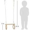 Trapeze met turnringen - vanaf 3 jaar