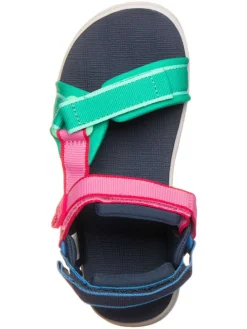 Trekkingsandalen "Seven Seas" groen/roze/donkerblauw