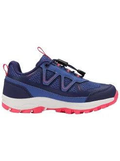 Trekkingschoenen donkerblauw/roze