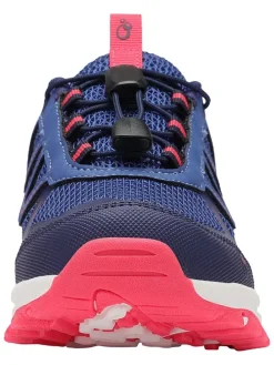 Trekkingschoenen donkerblauw/roze