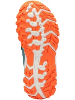 Trekkingschoenen turquoise/oranje