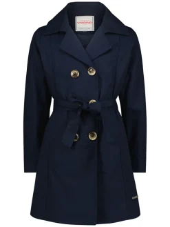 Trenchcoat donkerblauw