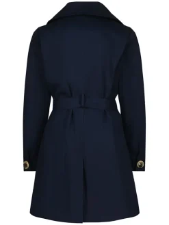 Trenchcoat donkerblauw