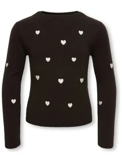 Trui "Hearts" bruin