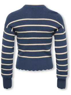 Trui "Ibi" blauw/crème