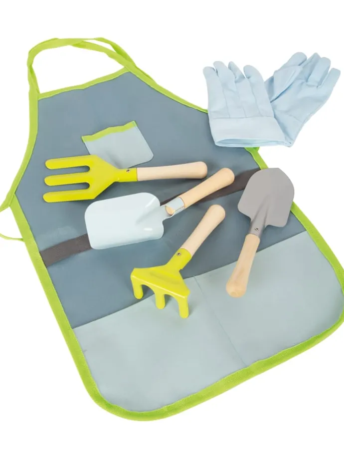 Tuinschort met gereedschap - vanaf 3 jaar
