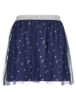 Tule rok donkerblauw