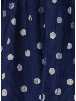 Tulerok donkerblauw/lichtroze