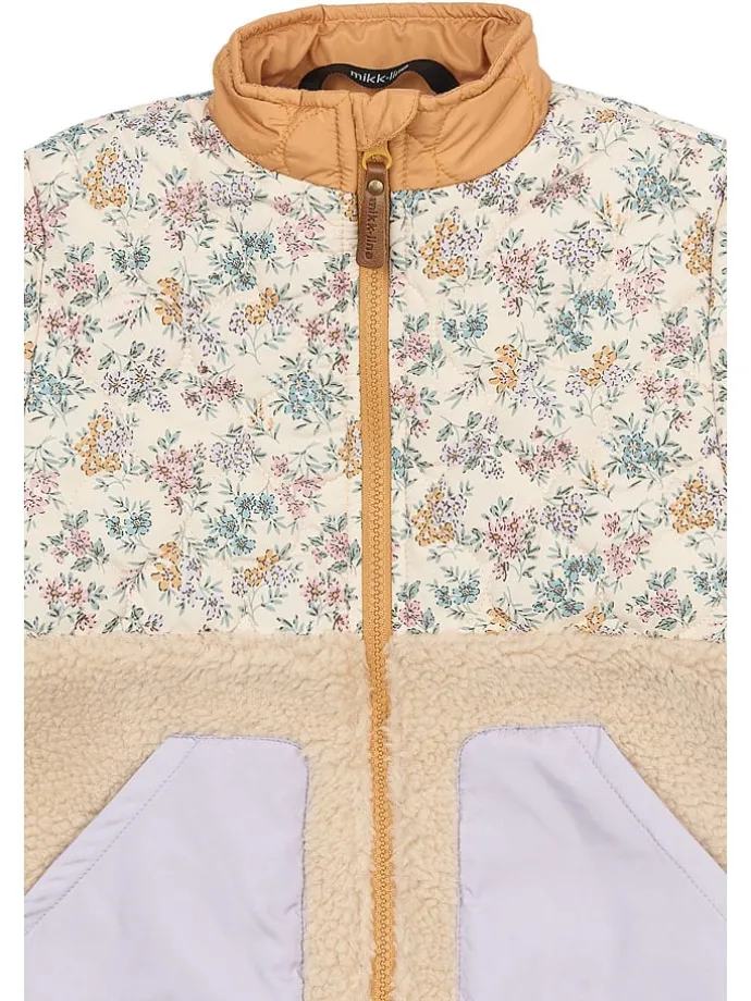 Tusssenjas beige/paars