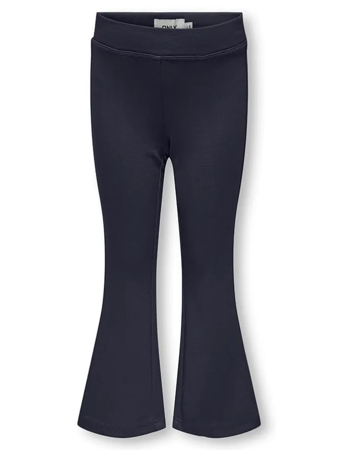 Uitlopende legging "Paige" donkerblauw