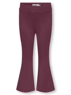 Uitlopende legging "Paige" paars