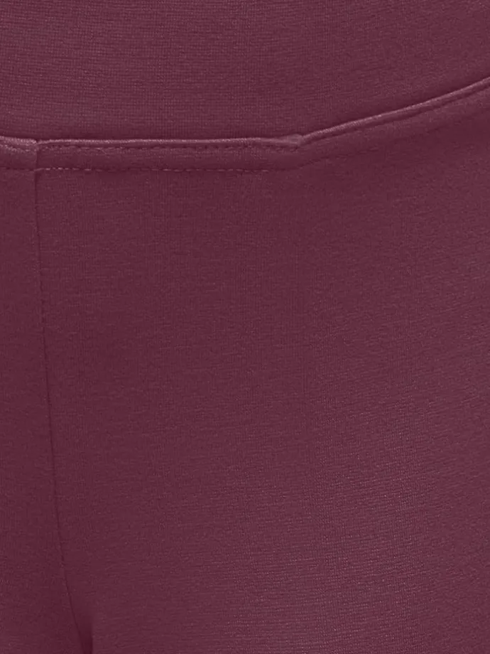 Uitlopende legging "Paige" paars