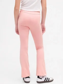 Uitlopende leggings lichtroze