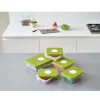 Vershouddoos met datumweergave "Dial" groen - 900 ml
