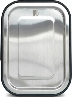 Vershouddoos zilverkleurig/zwart - 640 ml