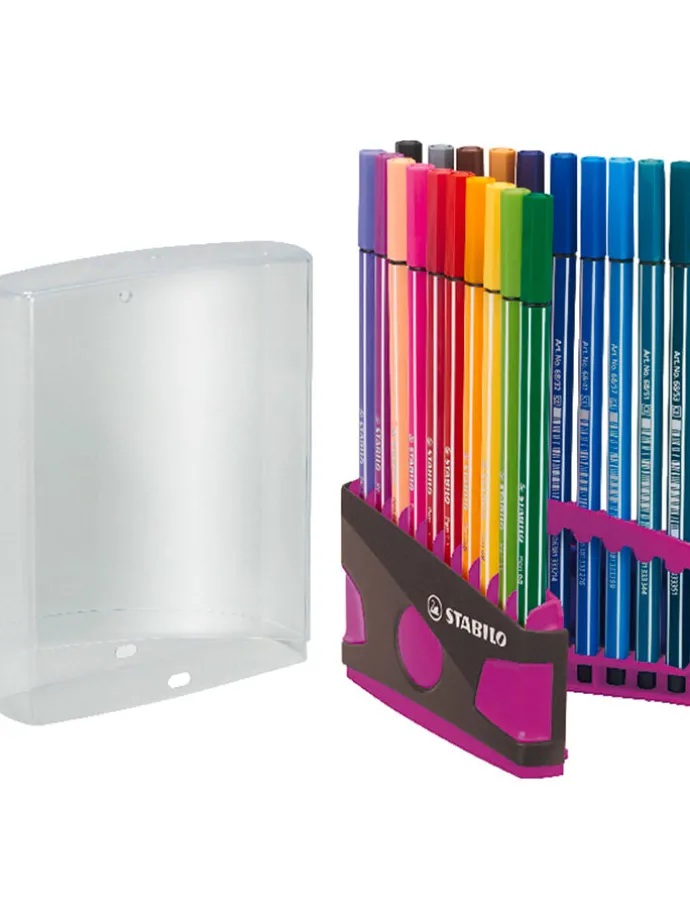 Viltstiften "Pen 68 ColorParade" - 20 stuks