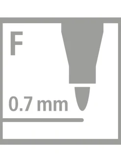 Viltstiften "STABILO Trio A-Z" - 30 stuks