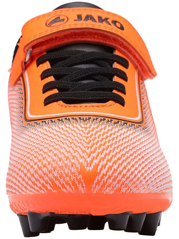 Voetbalschoenen voor (kunst)gras "Course" oranje/zwart