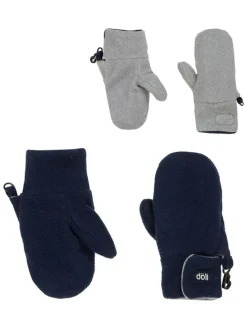 Wanten donkerblauw/grijs