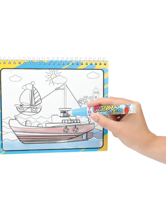 Waterverf-kleurboek "Voertuig" - vanaf 3 jaar