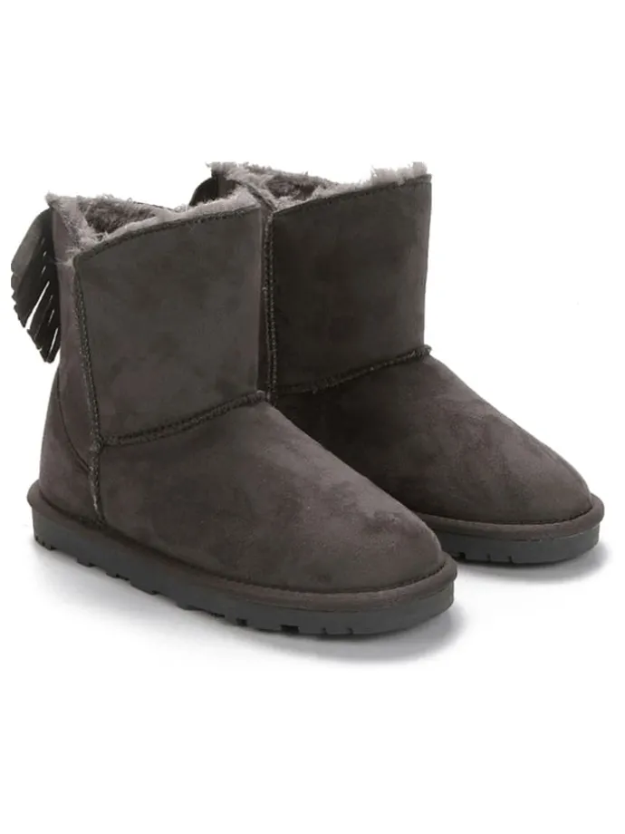 Winterboots antraciet