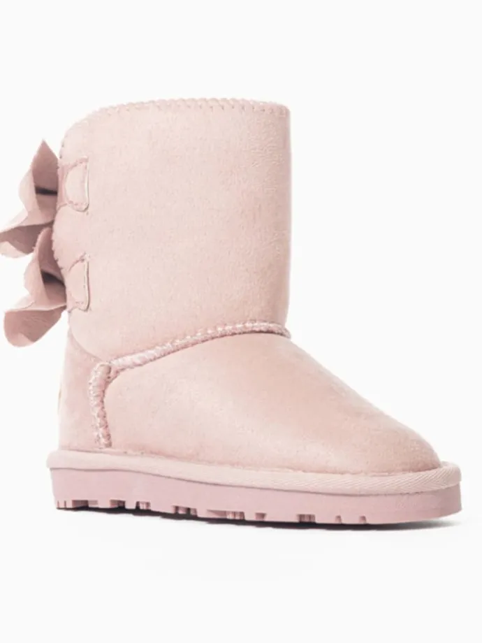 Winterboots "Bowine" lichtroze