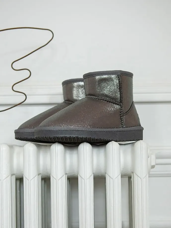 Winterboots "Claire" donkergrijs