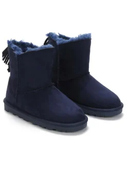 Winterboots donkerblauw