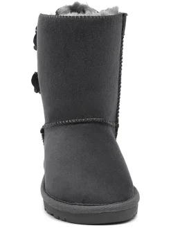 Winterboots "Edison" donkergrijs