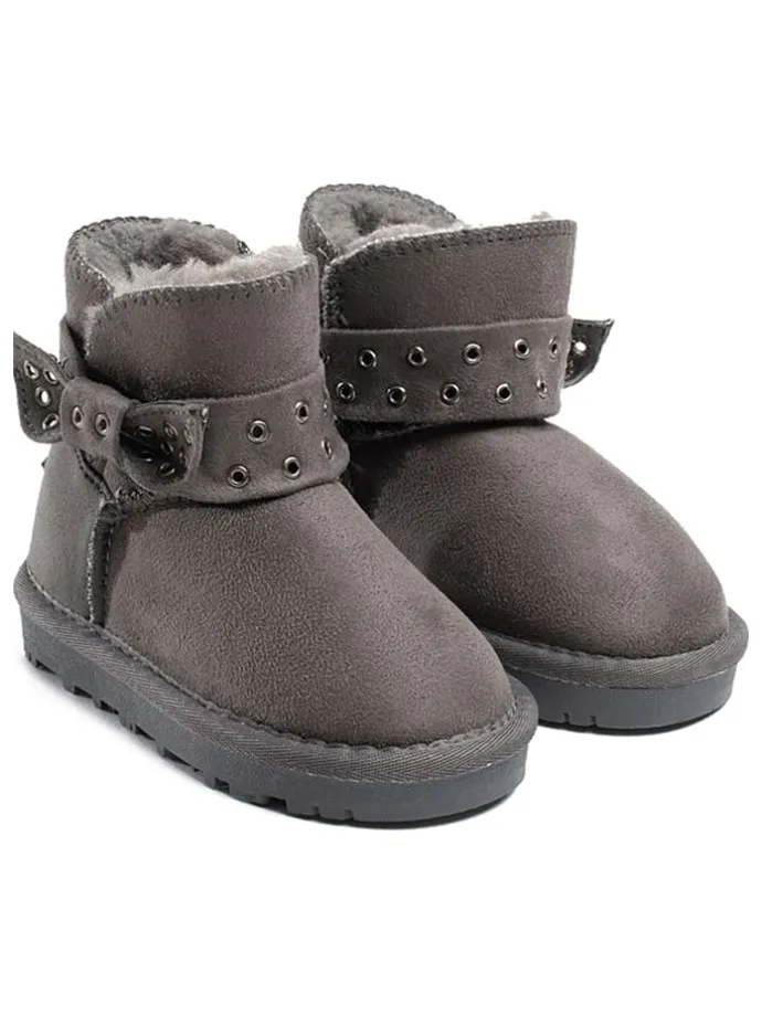 Winterboots "Erikata" olijfgroen