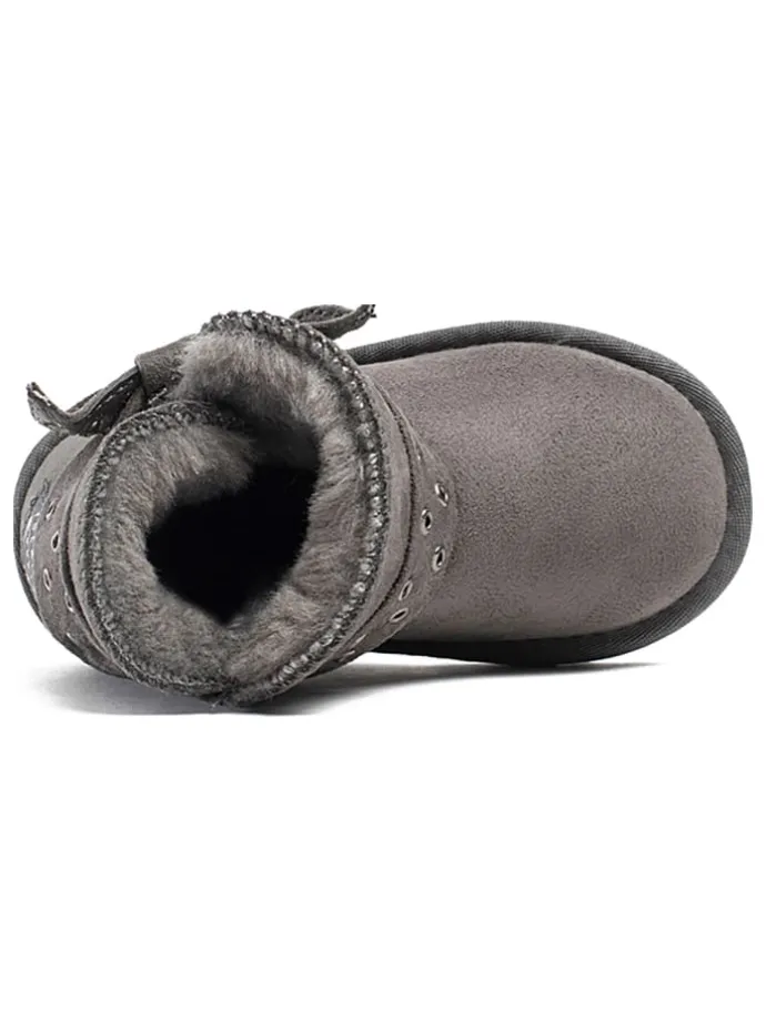 Winterboots "Erikata" olijfgroen