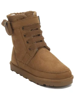 Winterboots "Eshani" lichtbruin