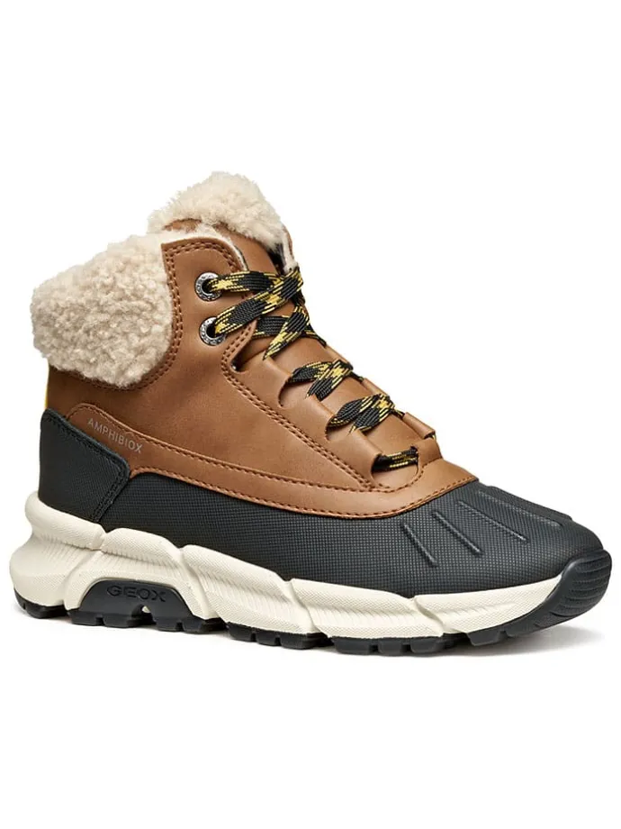 Winterboots "Flexyper" lichtbruin/zwart