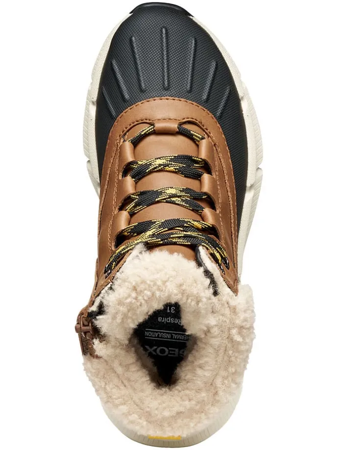 Winterboots "Flexyper" lichtbruin/zwart