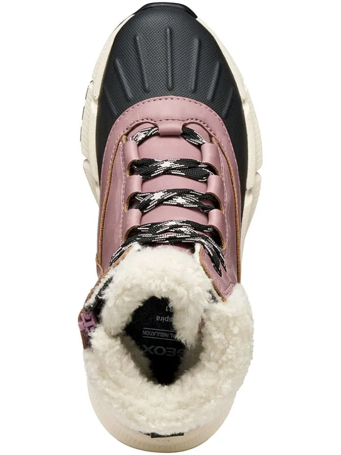 Winterboots "Flexyper" lichtroze/zwart