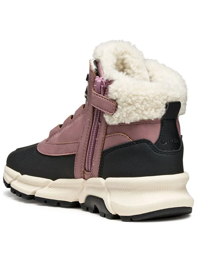 Winterboots "Flexyper" lichtroze/zwart