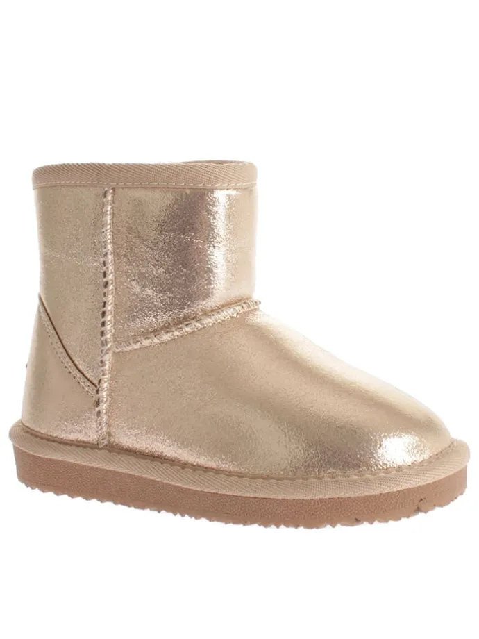Winterboots goudkleurig
